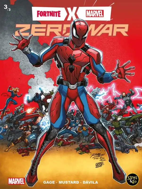 Nieuw Fortnite x Marvel – Zero war 3 (variant cover)