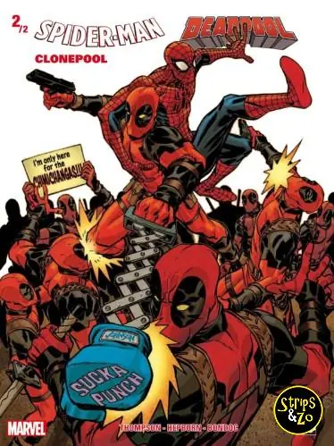 Spider-Man – Deadpool – Clonepool 2 Rechtstreeks Van De Fabrikant