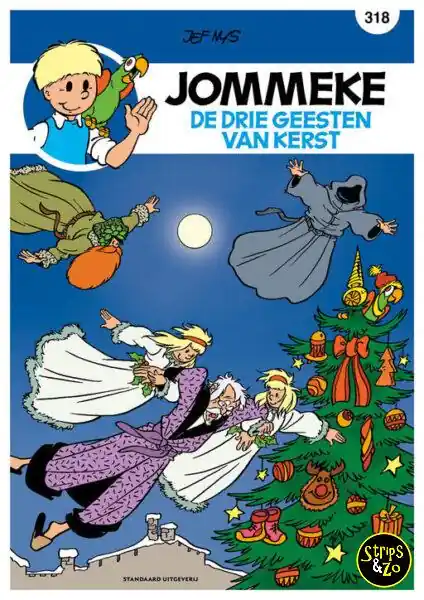 Jommeke 318 – De drie geesten van Kerst Gratis Verzending