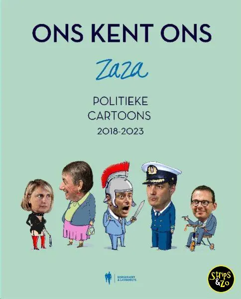 Ons kent ons – Zaza Politieke cartoons (2018-2023) Dagaanbieding