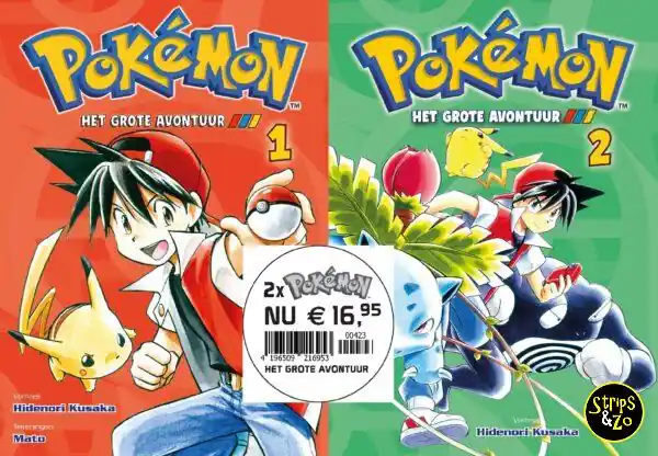 Pokemon Het grote avontuur 1+2 pakket Speciale Aanbieding