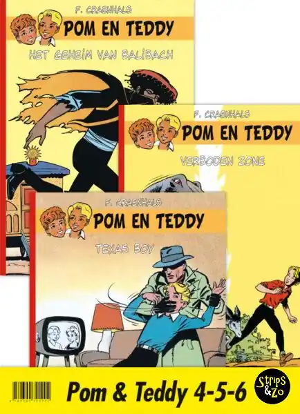 Seizoensaanbieding Pom en Teddy pakket 4-5-6