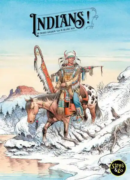 Dagaanbieding Indians! De zwarte schaduw van de blanke man