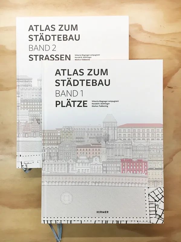 Flitsaanbieding Atlas zum Städtebau. 2 Bände