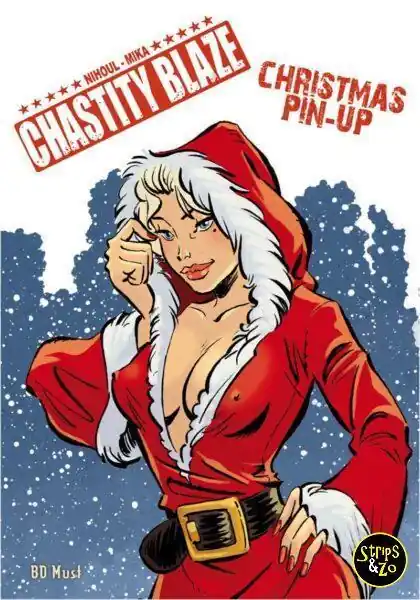 Nieuw Chastity Blaze Christmas Pin Up cardset