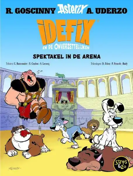 Korting Idefix en de onverzettelijken 4- Spektakel in de arena