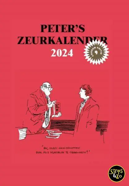 Betaalbaar Peter's zeurkalender 2024
