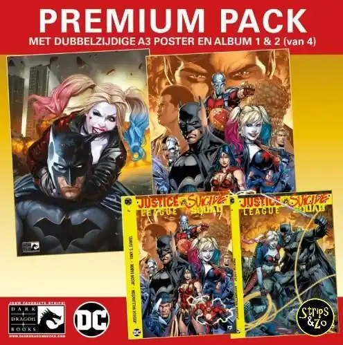 Justice League vs Suicide Squad 1+2 Premium Pack Nu Kopen