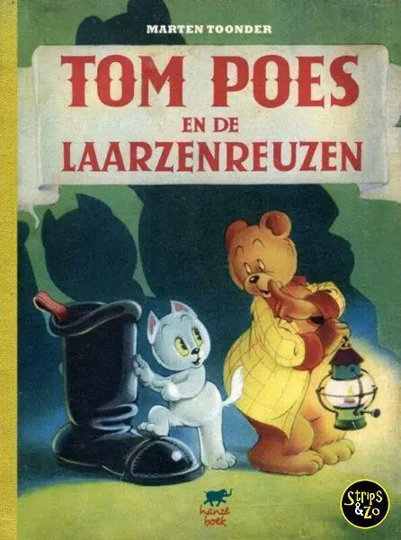 Laatste Versie Tom Poes en de laarzenreuzen (Hanzeboek)