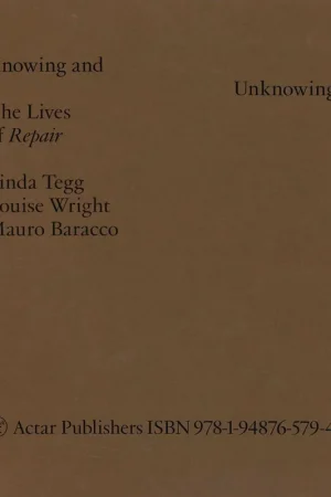 Aanbieding Knowing and Unknowing.The lives of Repair