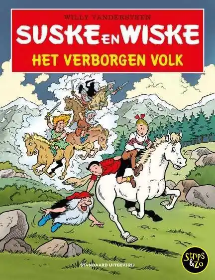 Suske en Wiske – in het kort 42 – Het verborgen volk Direct Verzonden