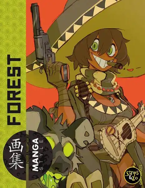 Artbook – Manga Style 5 – Forest Uitverkoop