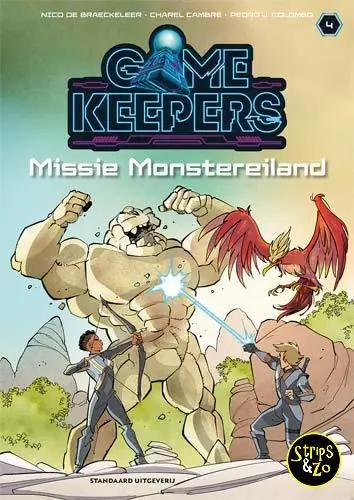 Merkproduct Game Keepers 4 – Missie monstereiland