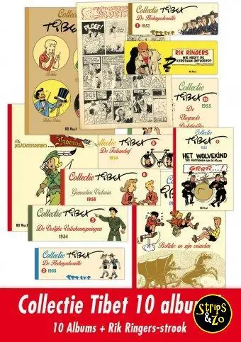 Tibet collectie compleet 10 albums Goedkoop