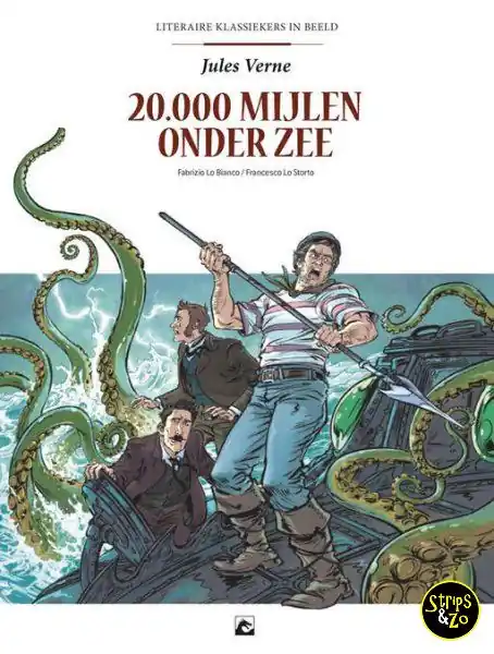 Grote klassiekers uit de literatuur in strips SC 4 – 20.000 mijlen onder zee Veilige Betaling