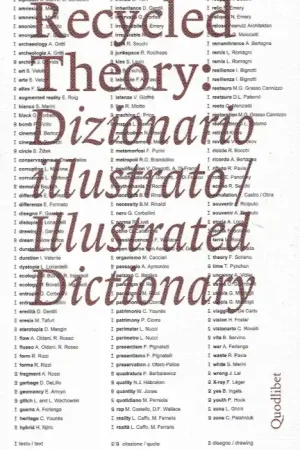 Recycled Theory: Dizionario illustrato / Illustrated Dictionary Rechtstreeks Van De Fabrikant