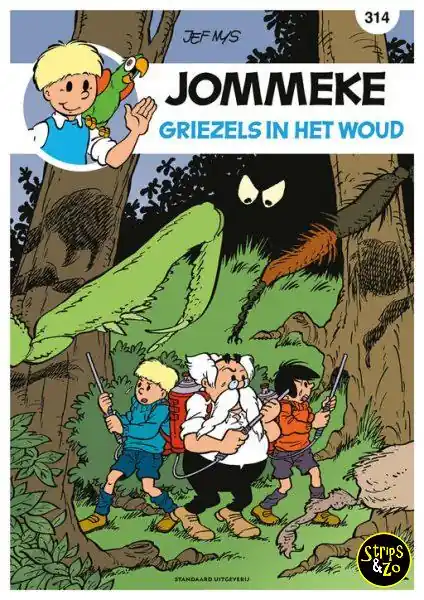 Populair Jommeke 314 – Griezels in het woud