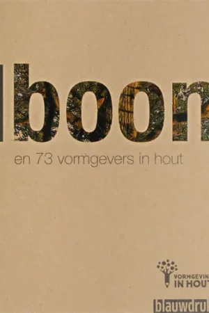 1boom en 73 vormgevers in hout Uitverkoop