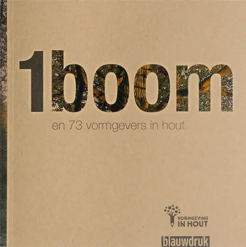 1boom en 73 vormgevers in hout Uitverkoop