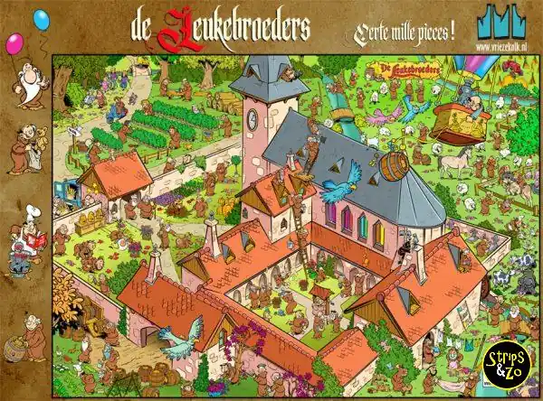 Gratis Verzending Leukebroeders Puzzel Luxe