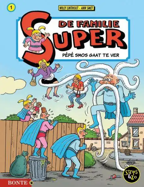 Lage Prijs De Familie Super HC 1 – Pépé Smos gaat te ver (zwart/wit versie)