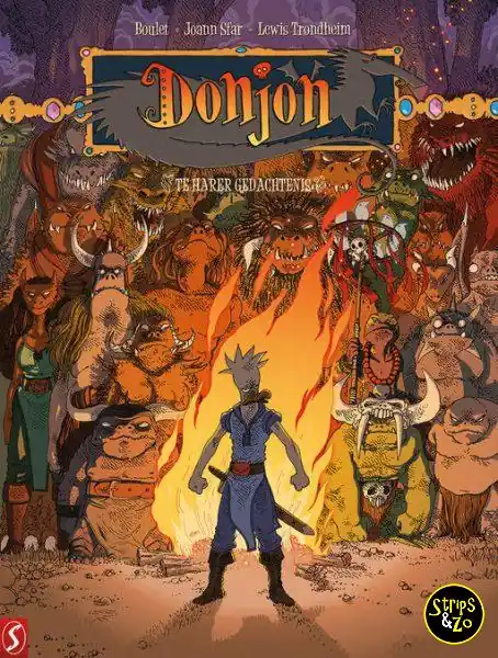 Donjon Zenit 8 – Ter harer nagedachtenis Op = Op