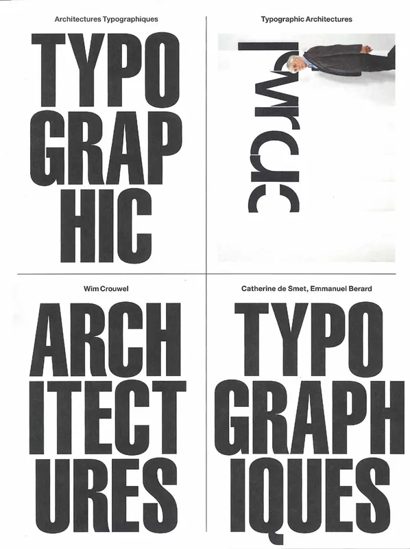 Wim Crouwel: Typographic Architectures - Architectures Typographiques Actieprijs