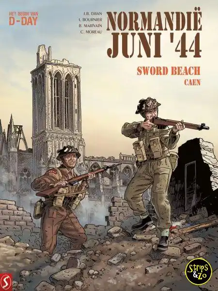Uitverkoop Normandie juni 44 HC 4 – Sword Beach – Caen