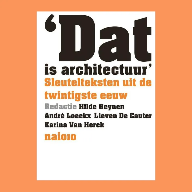 Speciale Aanbieding Dat is architectuur