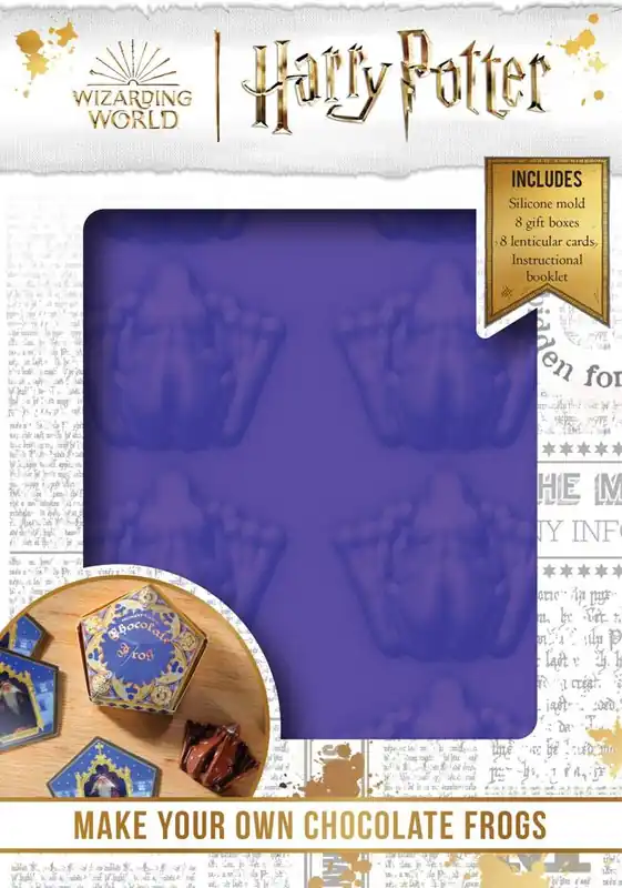Premium Harry Potter: Make Your Own Chocolate Frogs: Silicone Chocolate Mold and Gift Box Set