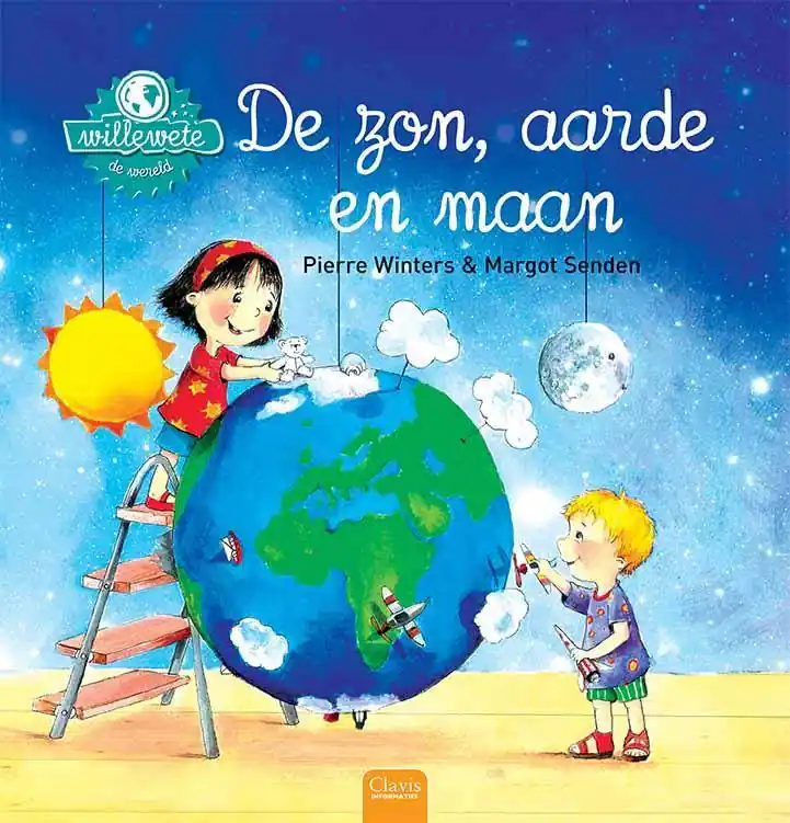 De zon, aarde en maan / Druk 11 Hoge Kwaliteit
