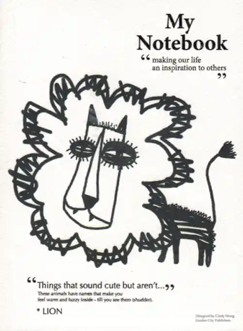 Speciale Aanbieding My Note/Book Lion