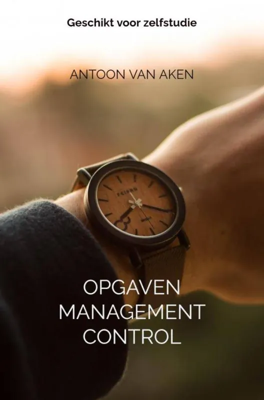 Beperkte Voorraad Opgaven Management Control / Druk 1