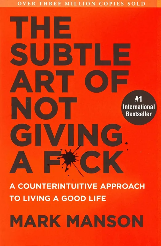 The Subtle Art of Not Giving a Fuck Flitsaanbieding