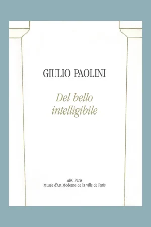 Giulio Paolini: Del bello intelligibile (ARC Paris, 1978) Uitverkoop