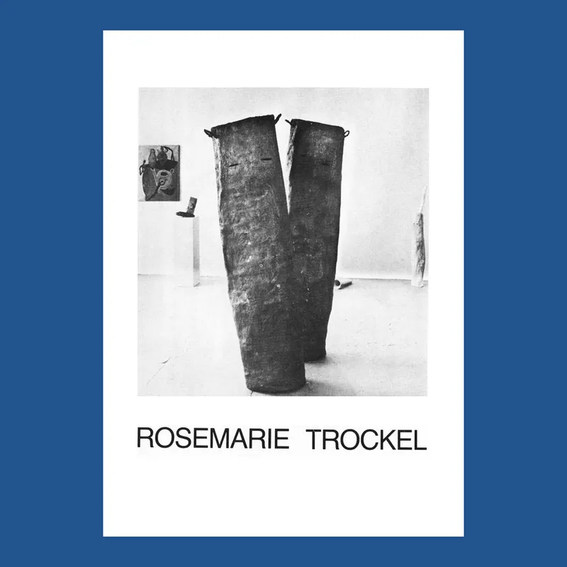 Uitverkoop Rosemarie Trockel: Plastiken 1982-1983 (1983)