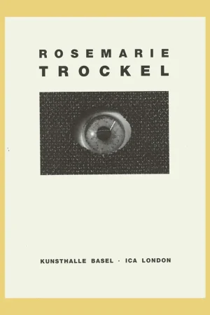 Rechtstreeks Van De Fabrikant Rosemarie Trockel (Kunsthalle Basel, ICA London, 1988)
