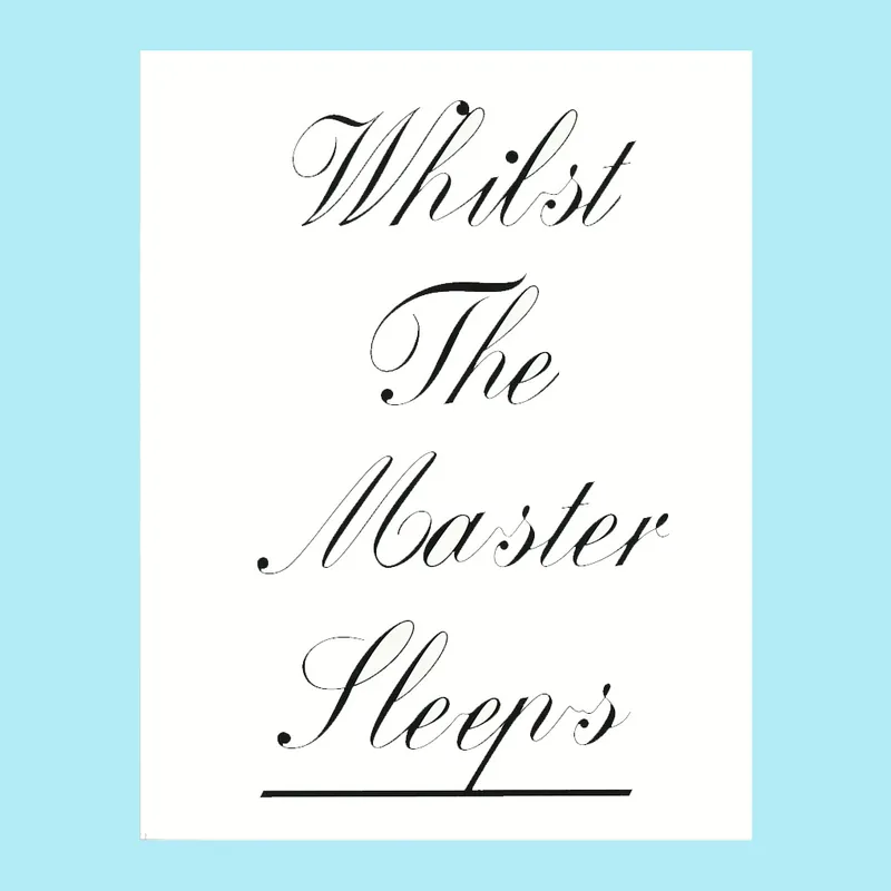 Bestel Nu Nel Aerts & Vaast Colson: Whilst the Master Sleeps