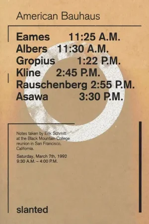 American Bauhaus Aanbieding