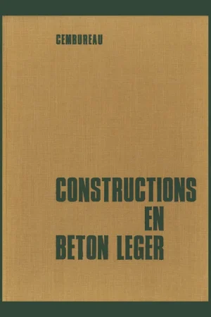 Cembureau: Constructions en béton léger Gratis Verzending