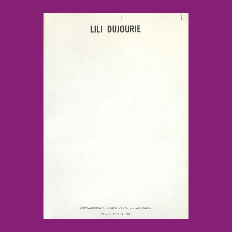 Betaalbaar Lili Dujouri: Excerpts from Videos 1972-1978 (ICC, 1978)