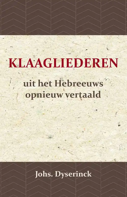 De Klaagliederen / Druk 1 Direct Beschikbaar