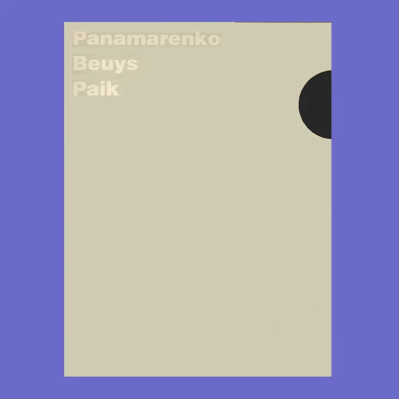 Panamarenko, Beuys, Paik (Ronny van de Velde Gallery, 1990) Snelle Levering