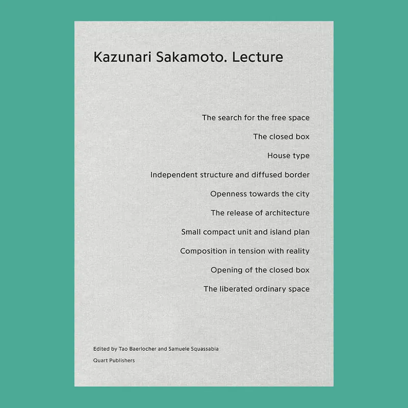 Kazunari Sakamoto: Lecture Beste Prijs
