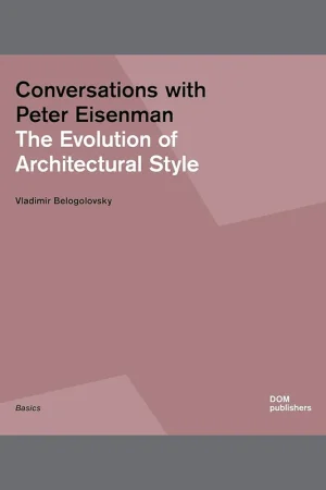 Conversations with Peter Eisenman: The Evolution of Architectural Style Gecertificeerd
