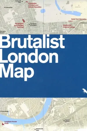 Koopje Brutalist London Map