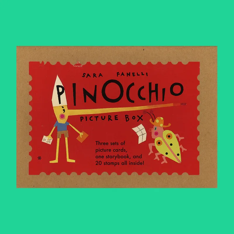 Hoge Kwaliteit Sara Fanelli: Pinocchio Picture Box