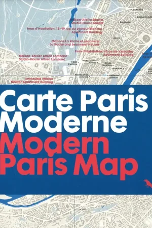 Modern Paris Map Op = Op