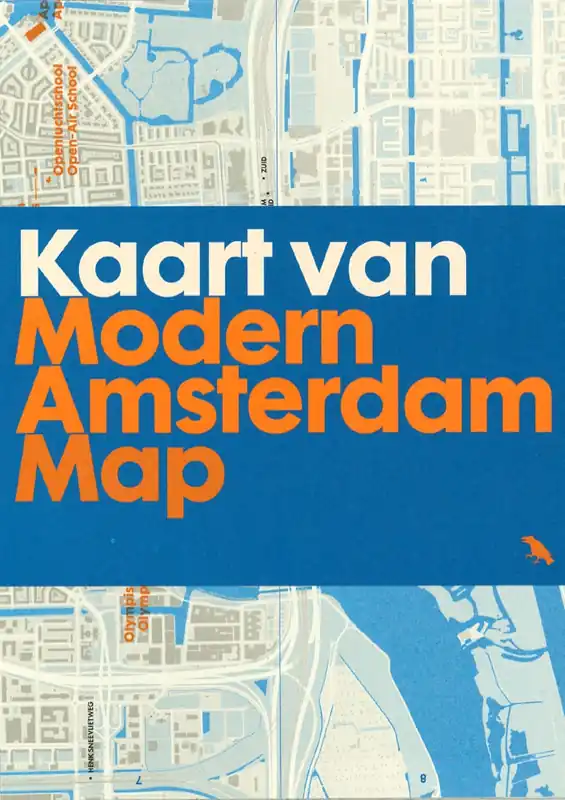 Kaart van Modern Amsterdam - Modern Amsterdam Map Nieuw