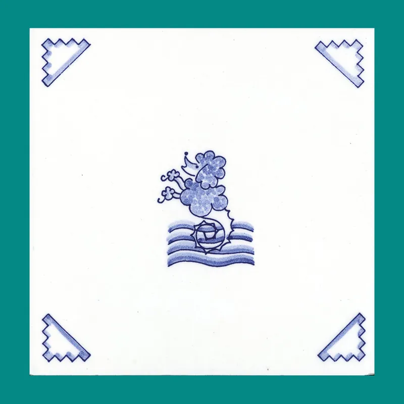 Flitsaanbieding General Idea: Booklet + Middelburg Tile (in signed and numbered Box 185/200, De Vleeshal Middelburg, 1985)